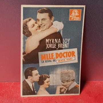Programa de cine Mademoiselle doctor programas de cine antiguos