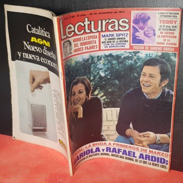 Revista Lecturas 30 noviembre 1973 prensa rosa revistas del corazón