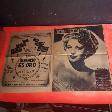 Revista Fotogramas antigua años 50 número 80 revistas de cine comprar