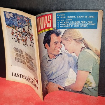 Revista ondas 409 diciembre 1969 revistas del corazón antiguas