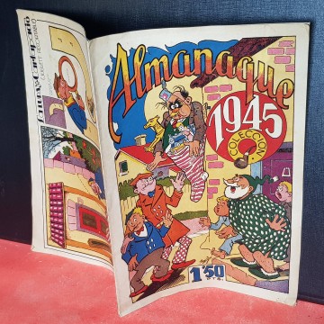 Almanaque 1945 colección pipa cómic raro cartapacio y seguidilla