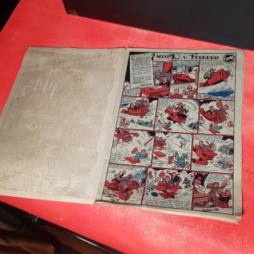 Almanaque 1945 colección pipa cómic raro cartapacio y seguidilla