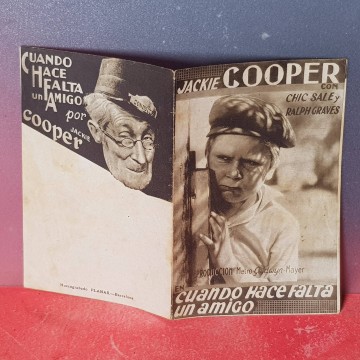 Cuando hace falta un amigo programa de cine Jackie Cooper programas