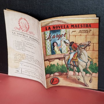La novela maestra editorial marco Margot Alfredo de Musset novelas