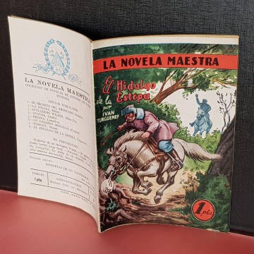 El hidalgo de la estepa Ivan Turguenev novela maestra editorial marco