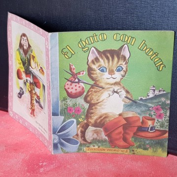 Cuentos infantiles antiguos descatalogados baratos el Gato con Botas