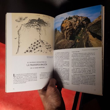 Meteora Grecia rocas sagradas monasterio guía turística LAS METEORAS