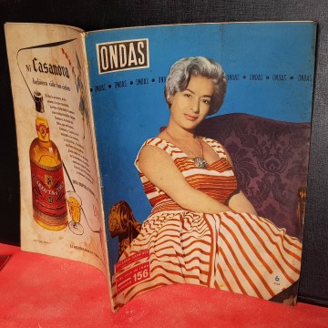 Revista ondas 156 1 junio 1959 Encarna Sánchez locutora radio comprar