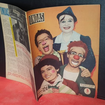 Revistas del corazón 1958 revista ondas pau pi Miguel Ángel Cos compra