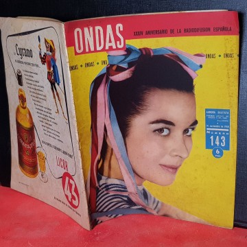 Revistas del corazón años 50 revista ondas 14 noviembre 1958