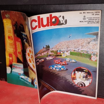 Revistas racc antiguas club RACC 81 febrero 1970 revista