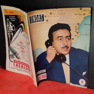 Revistas del corazón años 50 ondas 1 mayo 1957 número 106 revista
