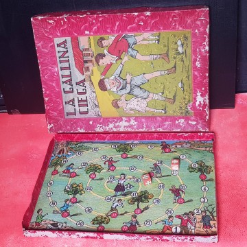 La gallina ciega juego antiguo años 20 30 juguetes antiguos librería
