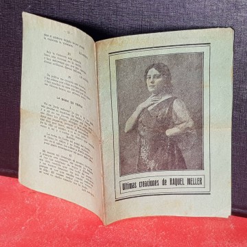 Últimas creaciones de Raquel Meller letras cuplés antiguos libreto