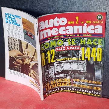 Automecánica 54 Renault 12 transformado a R 1440 revista automoción