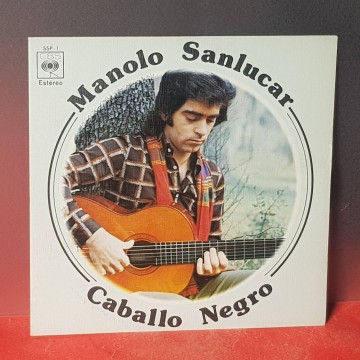 Vinilo single Manolo Sanlúcar caballo negro disco música barato