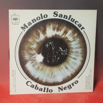 Vinilo single Manolo Sanlúcar caballo negro disco música barato