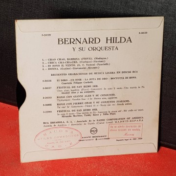 Bernard Hilda y su orquesta ciao ciao bambina vinilo single raro