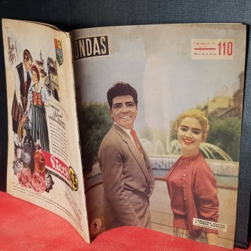 1 julio 1957 revista ondas 110 revistas del corazón años 50 comprar
