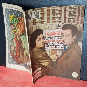 Revistas años 50 1 marzo 1958 María Amparo Soto Isidro sola revista