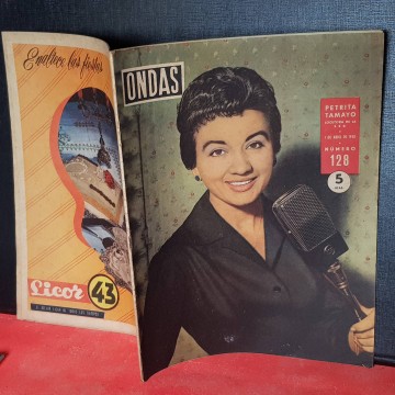 1 abril 1958 Revista ondas 128 revistas del corazón años 50 librería