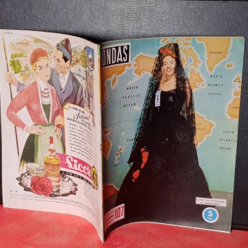 Revista ondas 107 15 mayo 1957 en revistas del corazón prensa rosa
