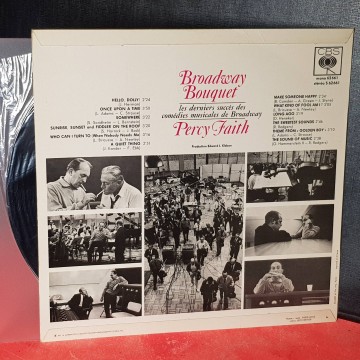 Percy faith vinilo LP Broadway bucket música de Broadway orquestal