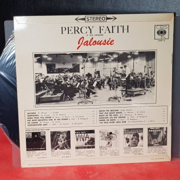 Percy faith jalousie vinilo LP música instrumental Cole Porter
