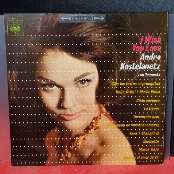 Vinilo LP Andre Kostelanetz i wish you love música orquestal vinilos