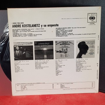 Vinilo LP Andre Kostelanetz i wish you love música orquestal vinilos