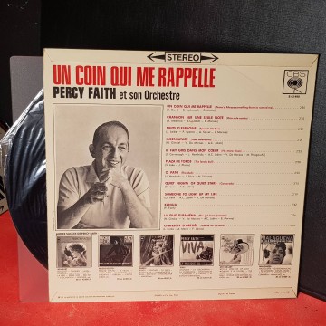 Vinilos de música Percy faith et Son orchestre un coin qui me rappelle