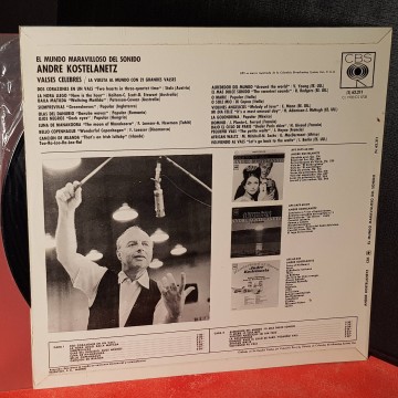 Vinilo vals LP Andre Kostelanetz valses célebres vinilos música