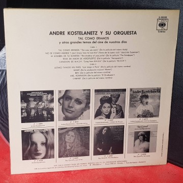 Vinilos música ambiental instrumental Andre Kostelanetz vinilo LP