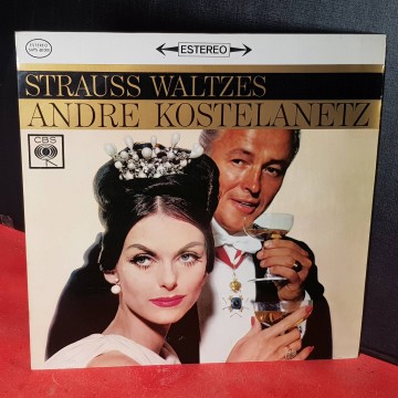 Johann Strauss Waltzes Andre Kostelanetz y su orquesta vinilo LP