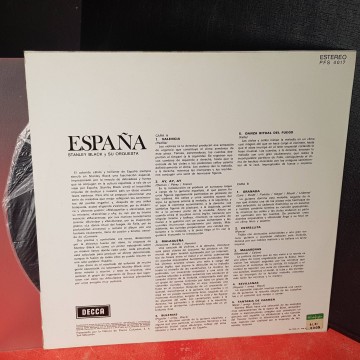 Stanley Black y su orquesta vinilo LP España Valencia bulerías