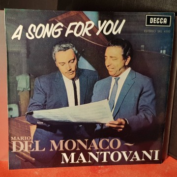 Vinilos Mantovani Mario del Mónaco vinilo LP a song for you vinilosLP