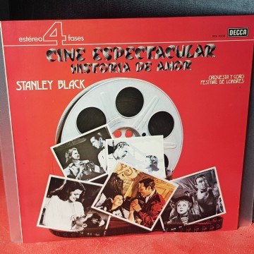 LP Stanley black film spectacular vinilo Casablanca la estrada