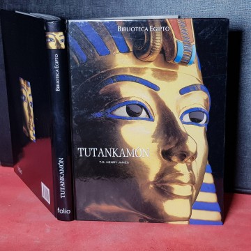 Libros antiguo Egipto Tutankamón Henry James biblioteca Egipto libro