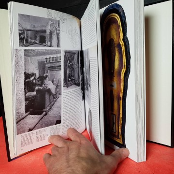 Libros antiguo Egipto Tutankamón Henry James biblioteca Egipto libro