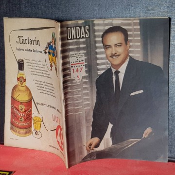 15 enero 1959 revista del corazón ondas revistas años 50 Lola Flores