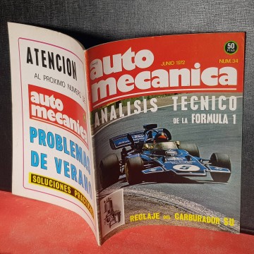 Automecánica 34 revista mecánica automóvil Fórmula 1 manualautomóviles