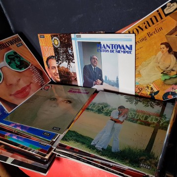Mantovani y orquesta discos de vinilo LP lote LPs músicainstrumental
