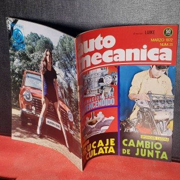 Revista Automecánica 31 ficha de taller eléctrica Seat 600d 600e