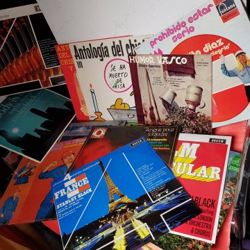 Lote LP vinilos de humor música instrumental lotevinilos humor soccer por whatsapp