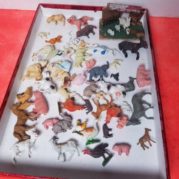 Lote animales de pesebre