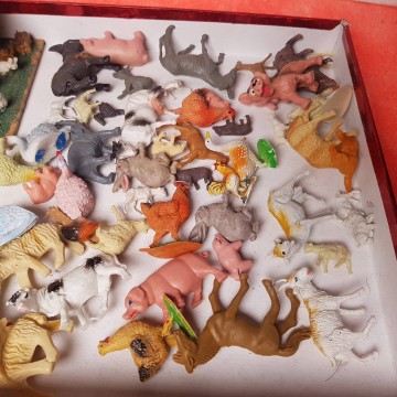 Lote animales de pesebre