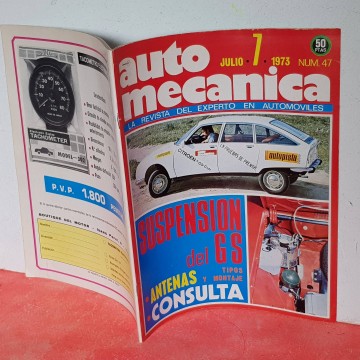 Automecánica 47 revista de mecánica antigua revistas automóviles