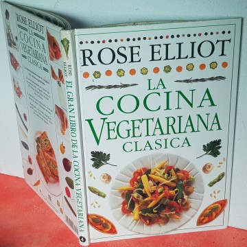 Cocina vegetariana clásica Rose Elliot libro gastronomía recetas