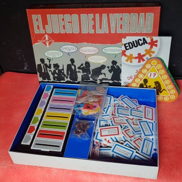 el juego de la verdad educa 1993 juego de mesa descatalogado difícil