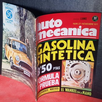 revista automecanica mecanica automovil años 70 motor wankel manual